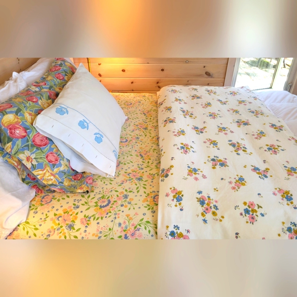 Vintage Full /Double Sz 4pc Bedding Curation - Picture 2 of 13
